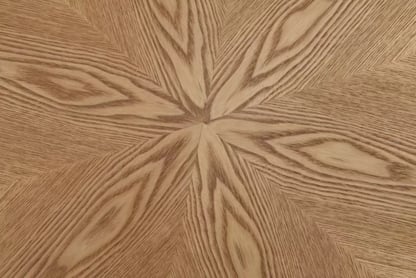 Okrúhly stôl Lureno 120 cm - prírodný dub / čierny Stôl okragly Lureno 120 cm - Dub / Čierny