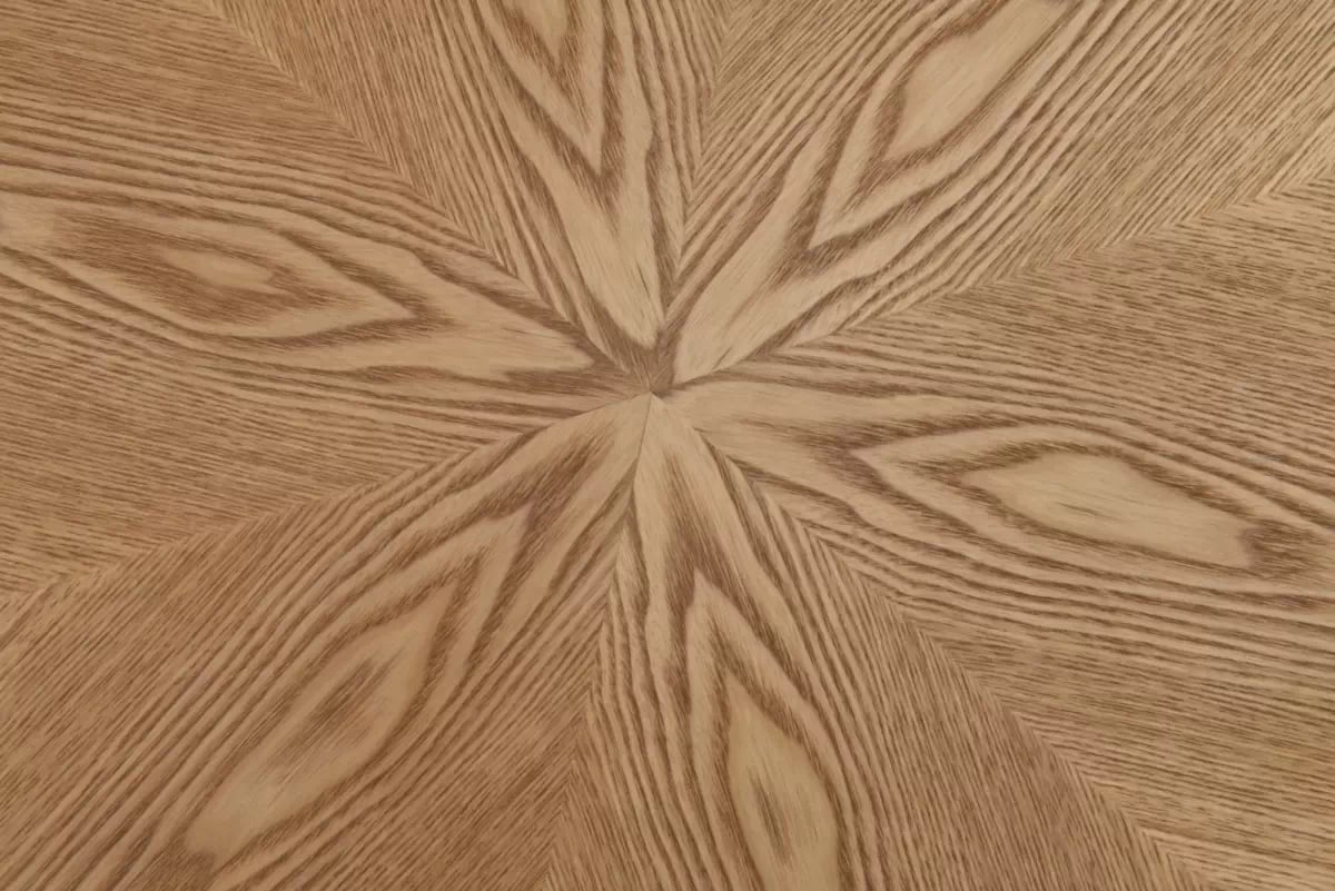 Okrúhly stôl Lureno 120 cm - prírodný dub / čierny Stôl okragly Lureno 120 cm - Dub / Čierny