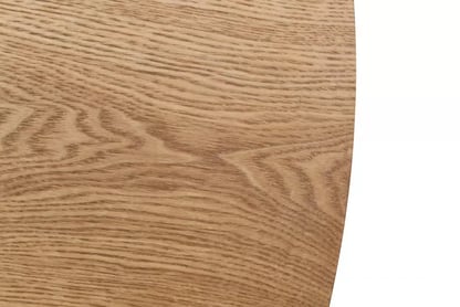 Okrúhly stôl Lureno 120 cm - prírodný dub / čierny Stôl okragly Lureno 120 cm - Dub / Čierny