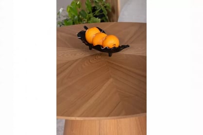 STOL ANGEL  DAB FI120 Stôl okragly Lureno 120 cm - Dub prírodné