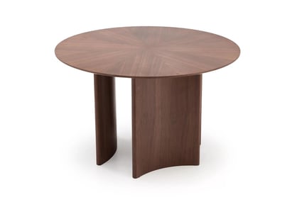 Okrúhly stôl Merulio 120 cm - orechový