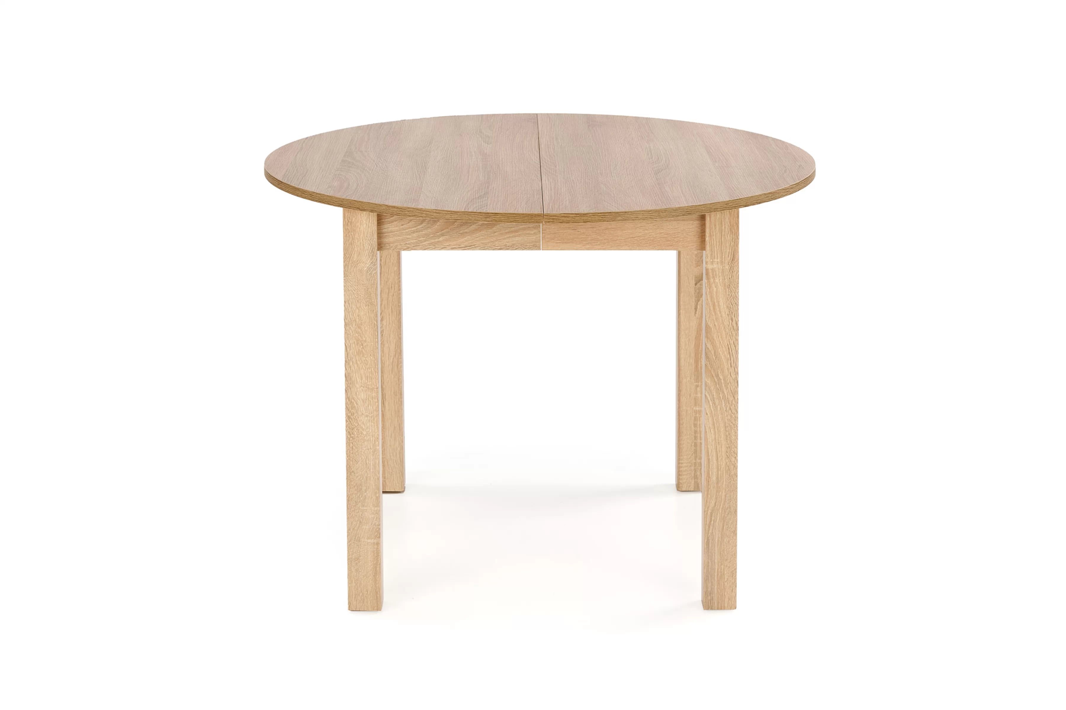 Okrúhly rozkladací stôl Neryt 102-142x102 cm - dub artisan Stôl okragly Neryt 102-142x102 cm rozkladany - Dub artisan