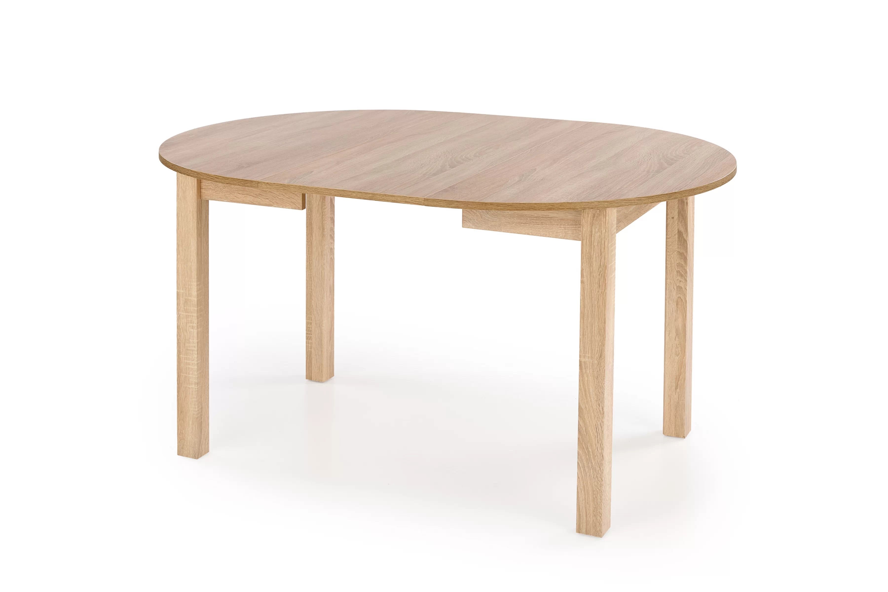 Okrúhly rozkladací stôl Neryt 102-142x102 cm - dub artisan Stôl okragly Neryt 102-142x102 cm rozkladany - Dub artisan