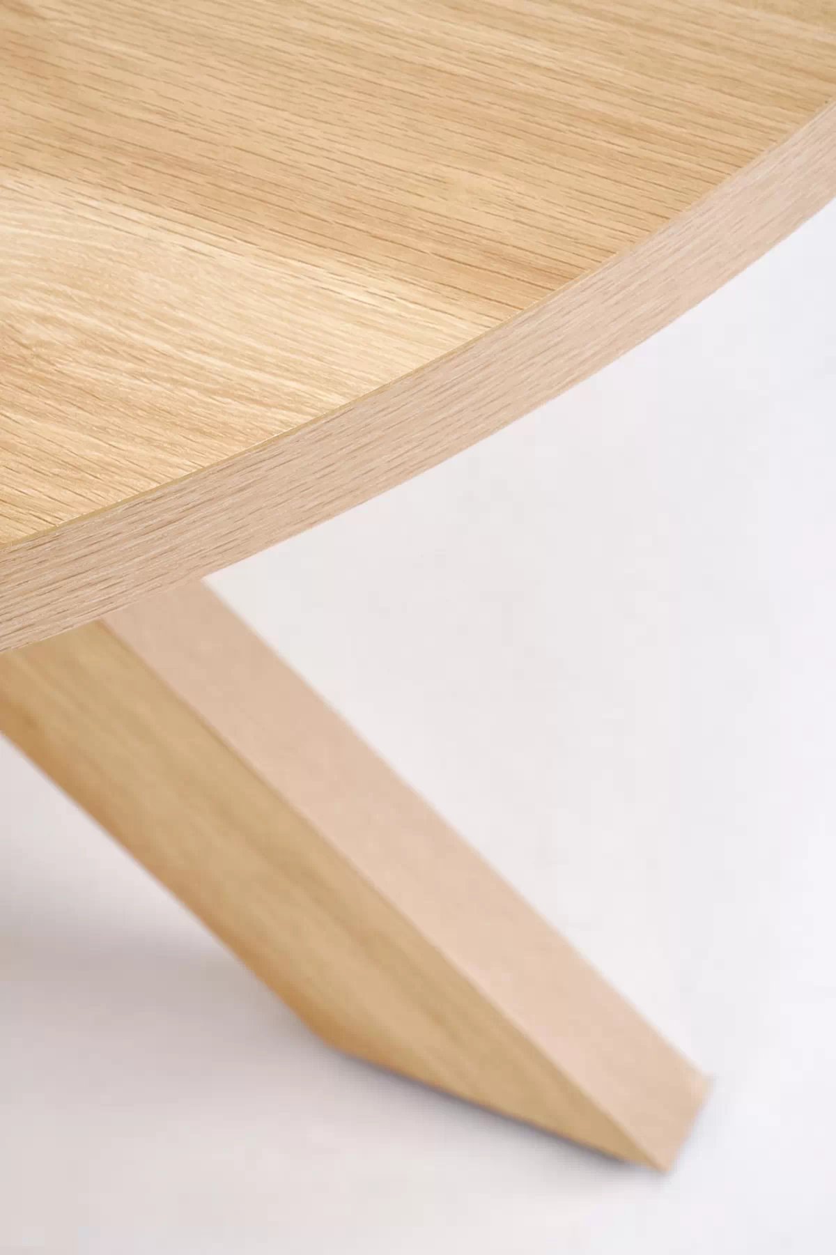 Kulatý stůl Orleno 120x75 cm - přírodní dub Stůl okragly Orleno 120 x 75 cm - dub přírodní 