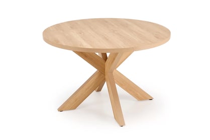 Okrúhly stôl Orleno 120x75 cm - prírodný dub