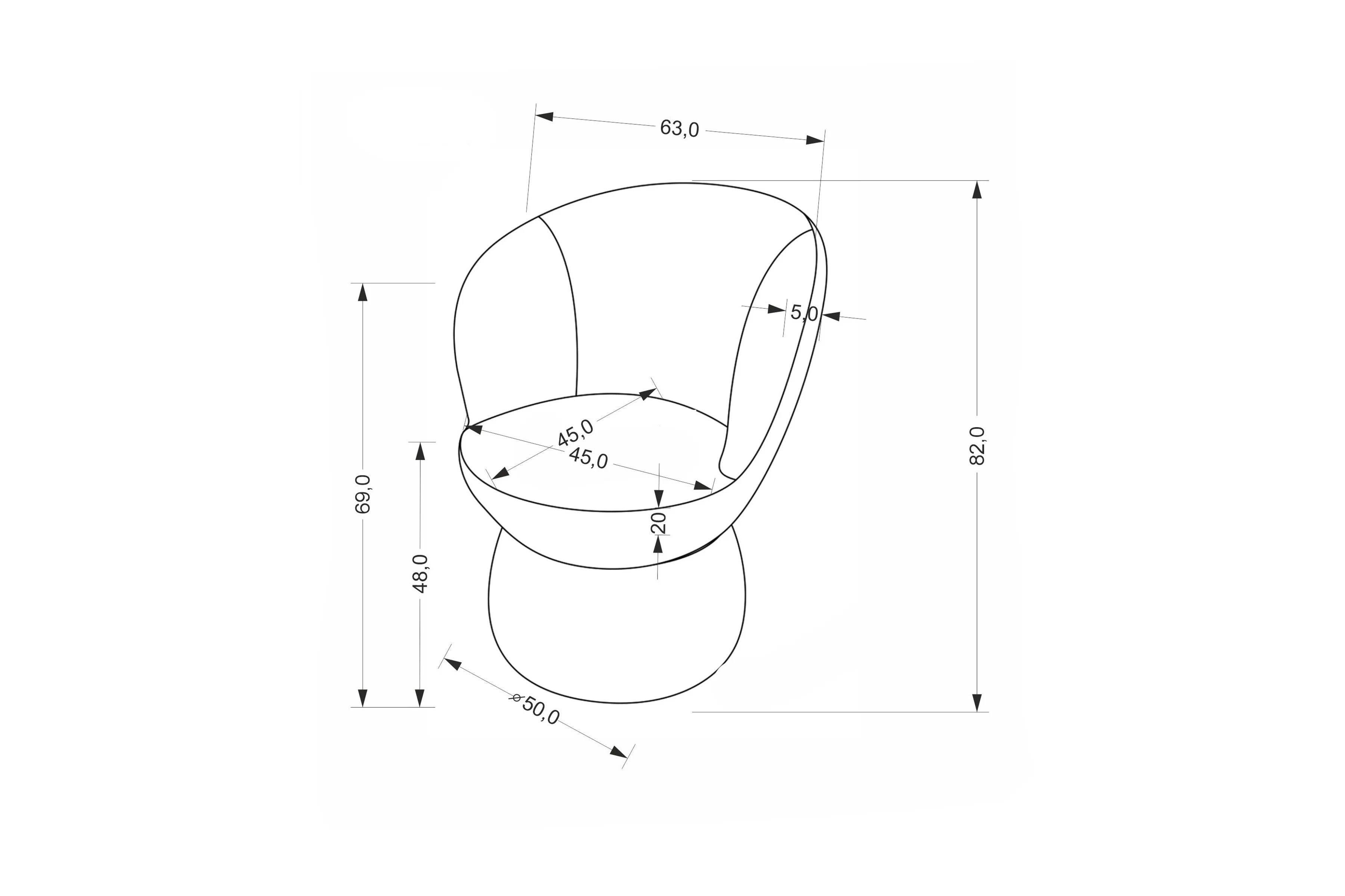 Jedálenský set Orleno okrúhly stôl + 4 stoličky Iverto - prírodný dub / béžová Stôl okragly Orleno s tromi tapicerowanymi krzeslami Iverto - Dub prírodné / béžový 