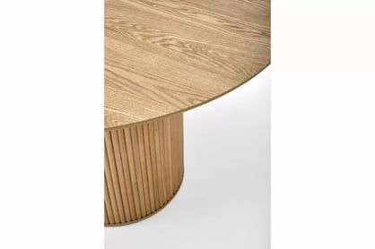 Kulatý stůl Rodlin 120 cm - přírodní dub Stůl okragly Rodlin 120 cm - dub přírodní