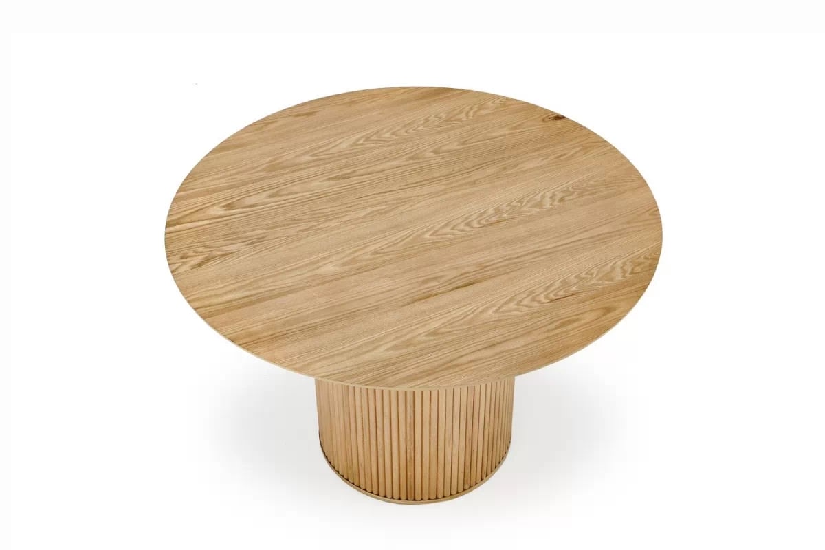 Okrúhly stôl Rodlin 120 cm - prírodný dub Stôl okragly Rodlin 120 cm - Dub prírodné