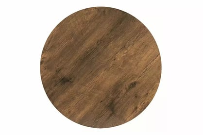 Okrúhly stôl Solmira 90 cm - orech / čierne nohy Stôl okragly Solmira 90 cm - Orech / čierny nožičky