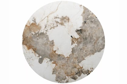 Okrúhly stôl Vensaro 120 cm - mramor / tmavý orech Stôl okragly Vensaro 120 cm - mramor / Tmavý orech