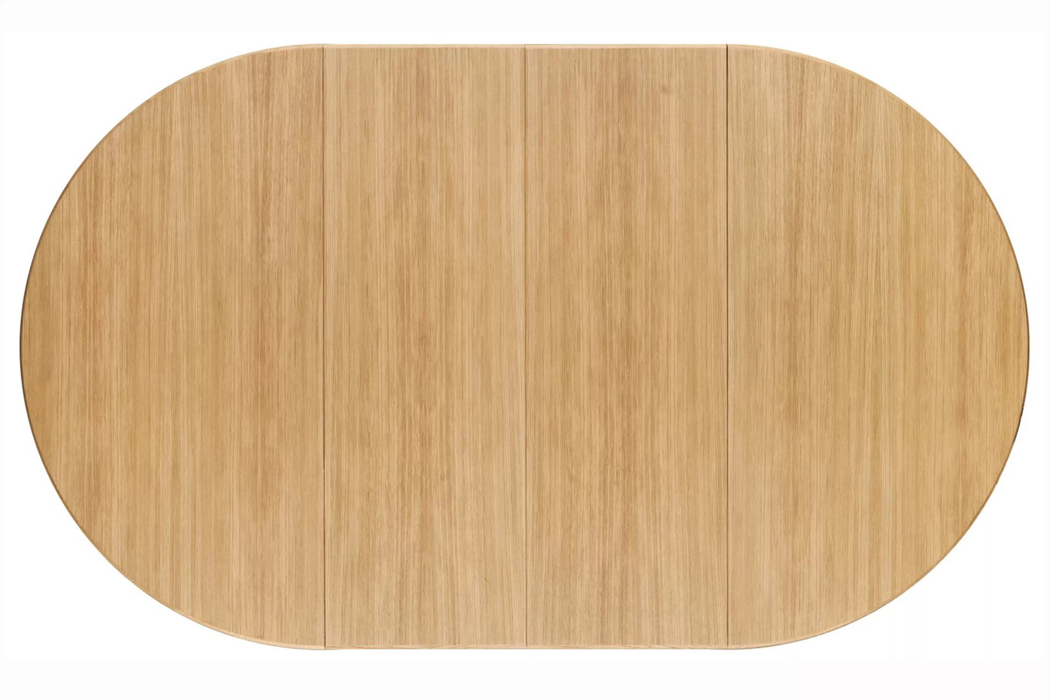 Okrúhly stôl Zoreli 120-200x120 cm rozkladací - prírodný dub Stôl okragly Zoreli 120-200x120 cm rozkladany - Dub prírodné