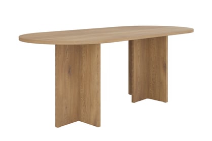 Oválný stůl Aurelium 204x90 cm - dub cremona