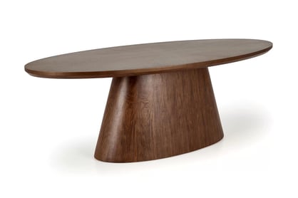 Oválny stôl Lunver 220x98 cm - orech