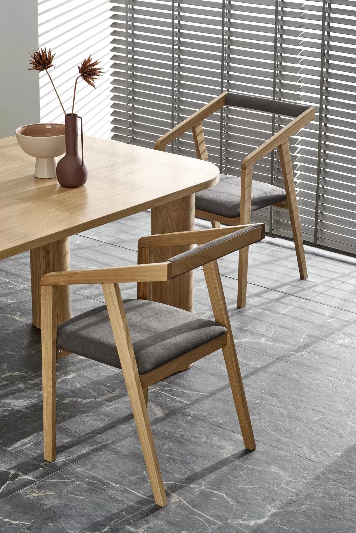 Rozkladací stôl Gravon 160-240x100 - prírodný dub Stôl rozkladany 160-240x100 elefante prostokat - Dub prírodné