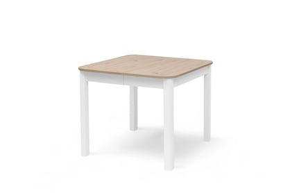 Rozkladací stôl Biatro 90 -130x90 cm - dub artisan / biela Stôl rozkladany Biatro 90-130x90 cm - Dub artisan / Biely