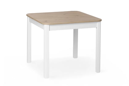 Rozkladací stôl Biatro 90 -130x90 cm - dub artisan / biela Stôl rozkladany Biatro 90-130x90 cm - Dub artisan / Biely