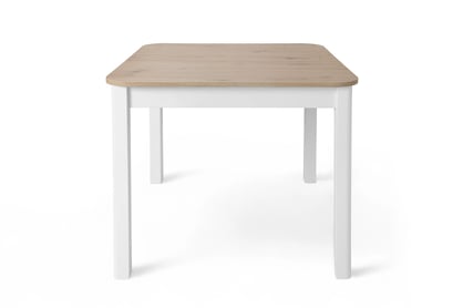 Rozkladací stôl Biatro 90 -130x90 cm - dub artisan / biela Stôl rozkladany Biatro 90-130x90 cm - Dub artisan / Biely