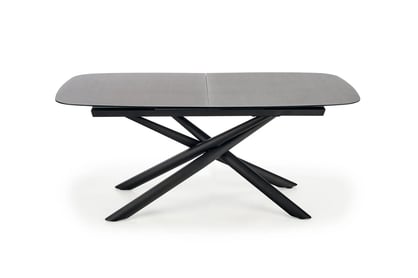 Masă pliabilă Capello 180-240 cm - gri închis / negru Stůl rodinný
