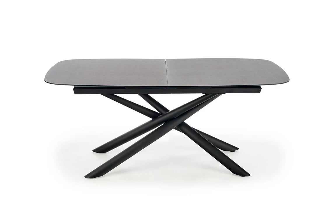 Masă pliabilă Capello 180-240 cm - gri închis / negru Stůl rodinný