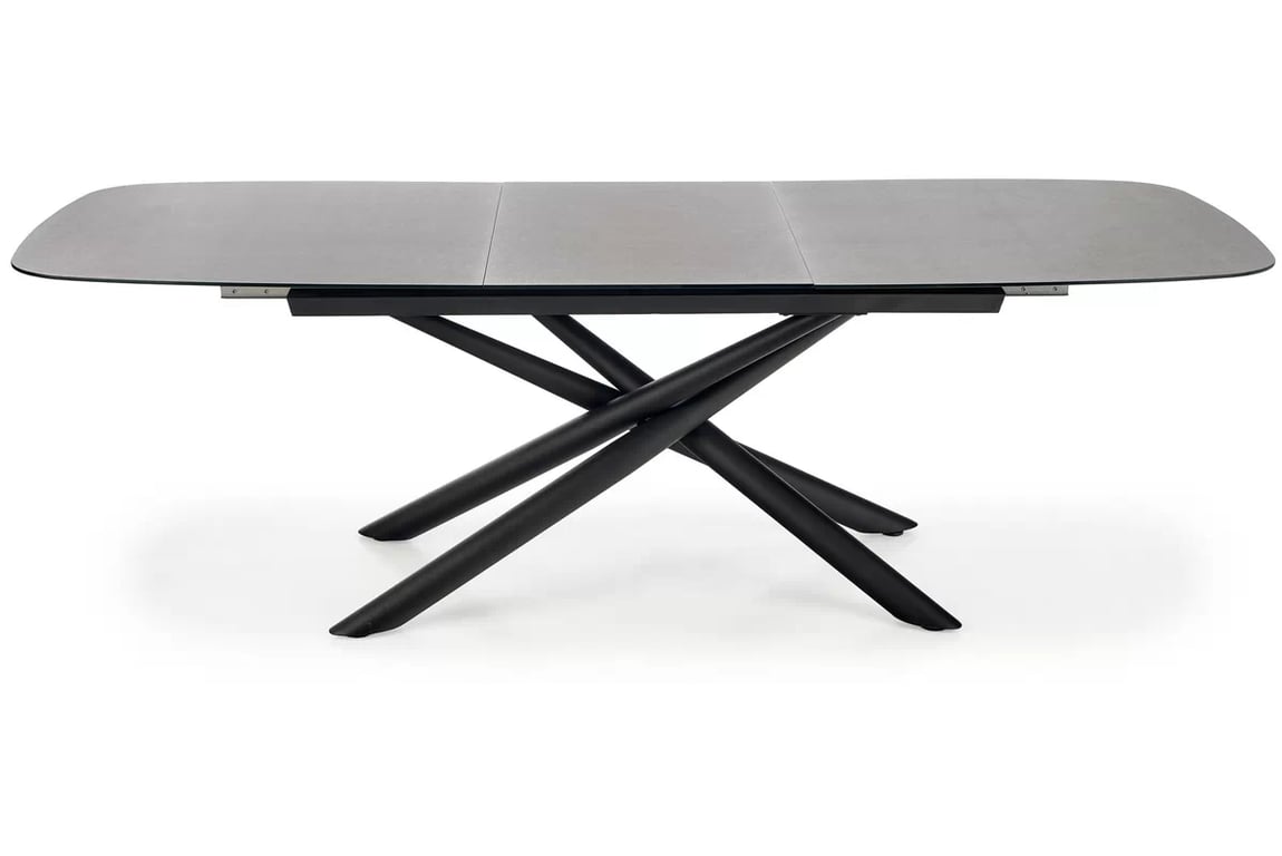 Masă pliabilă Capello 180-240 cm - gri închis / negru stůl pliere capello - tmavý popel / negru