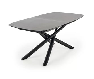 Masă pliabilă Capello 180-240 cm - gri închis / negru stůl pliere capello - tmavý popel / negru
