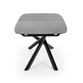 Masă pliabilă Capello 180-240 cm - gri închis / negru stůl pliere capello - tmavý popel / negru