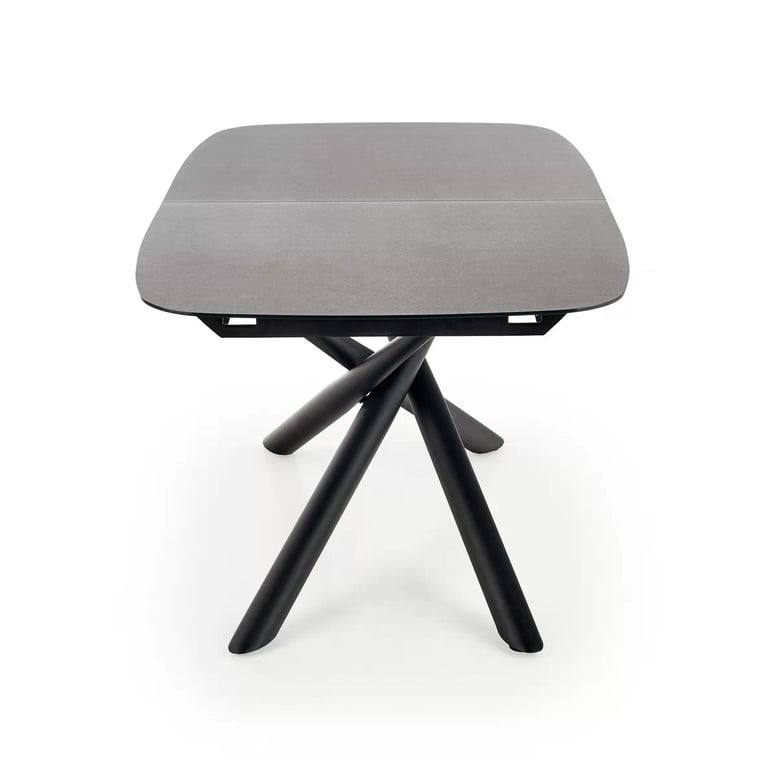 Masă pliabilă Capello 180-240 cm - gri închis / negru stůl pliere capello - tmavý popel / negru