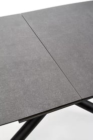 Masă pliabilă Capello 180-240 cm - gri închis / negru stůl pliere capello - tmavý popel / negru