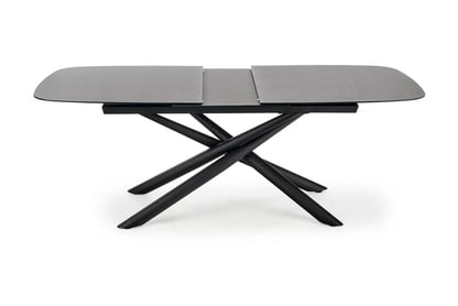 Masă pliabilă Capello 180-240 cm - gri închis / negru stůl pliere capello - tmavý popel / negru