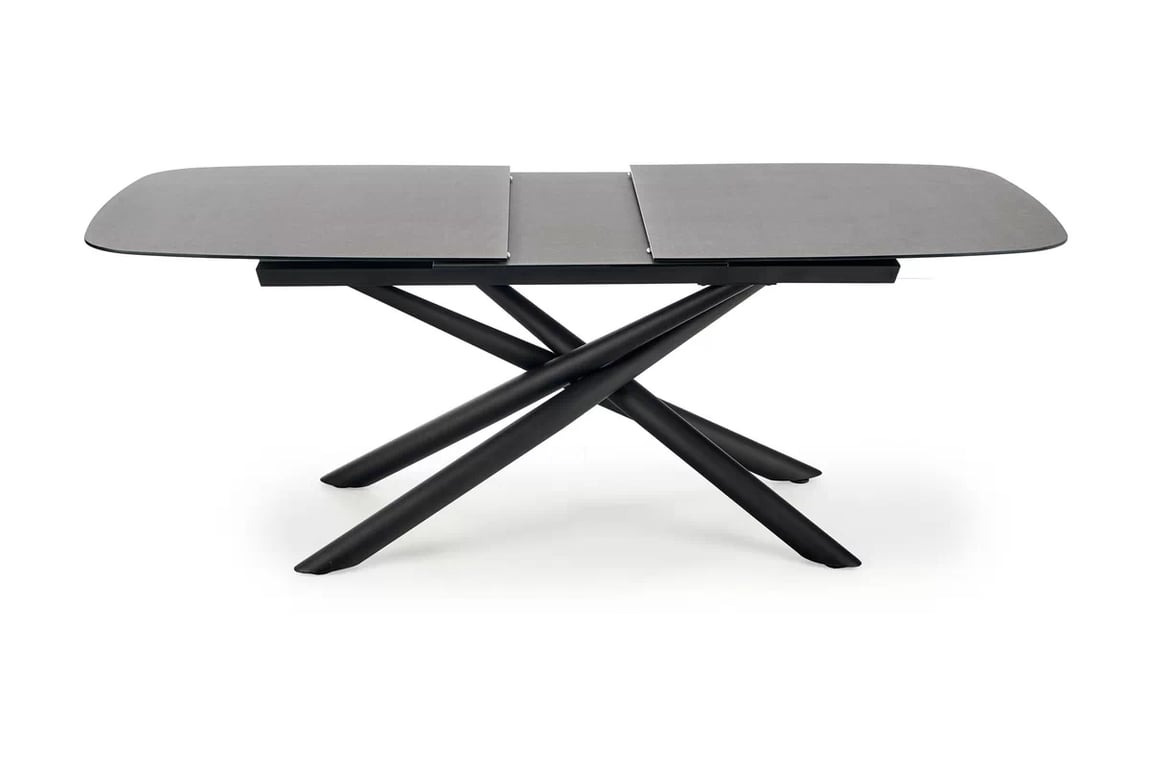 Masă pliabilă Capello 180-240 cm - gri închis / negru stůl pliere capello - tmavý popel / negru