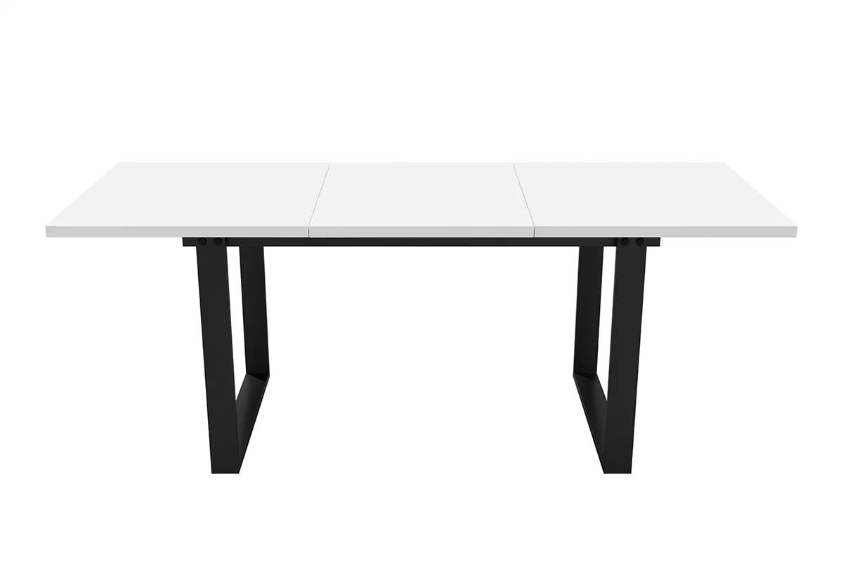 Rozkladací stôl Temir 140-200x80 cm - arktická biela stôl loftowy 