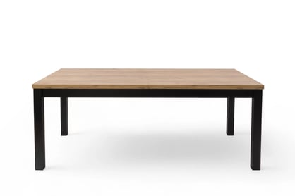 Stůl rozkladany pro jídelny 200-300x100 cm Werona na drewnianych nogach - dub wotan / černé nožičky Stůl rozkladany pro jídelny 200-300x100 cm Werona na drewnianych nogach - dub wotan / černé nožičky