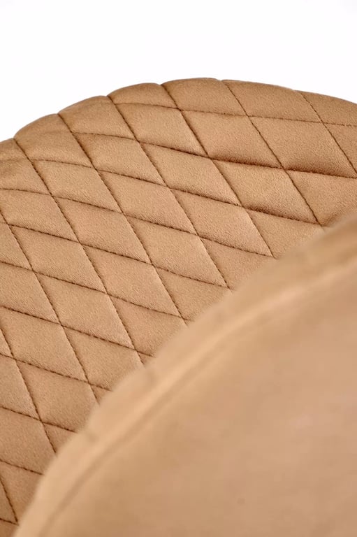 Rozkladací jedálenský set Elaris + 4 čalúnené stoličky Ferina – dub artisan / čierne nožičky / béžový velúr / čierne nožičky Stôl rozkladany Elaris z czterema krzeslami tapicerowanymi Ferina - kašmír / prírodné / béžový zamat / nožičky čierny 