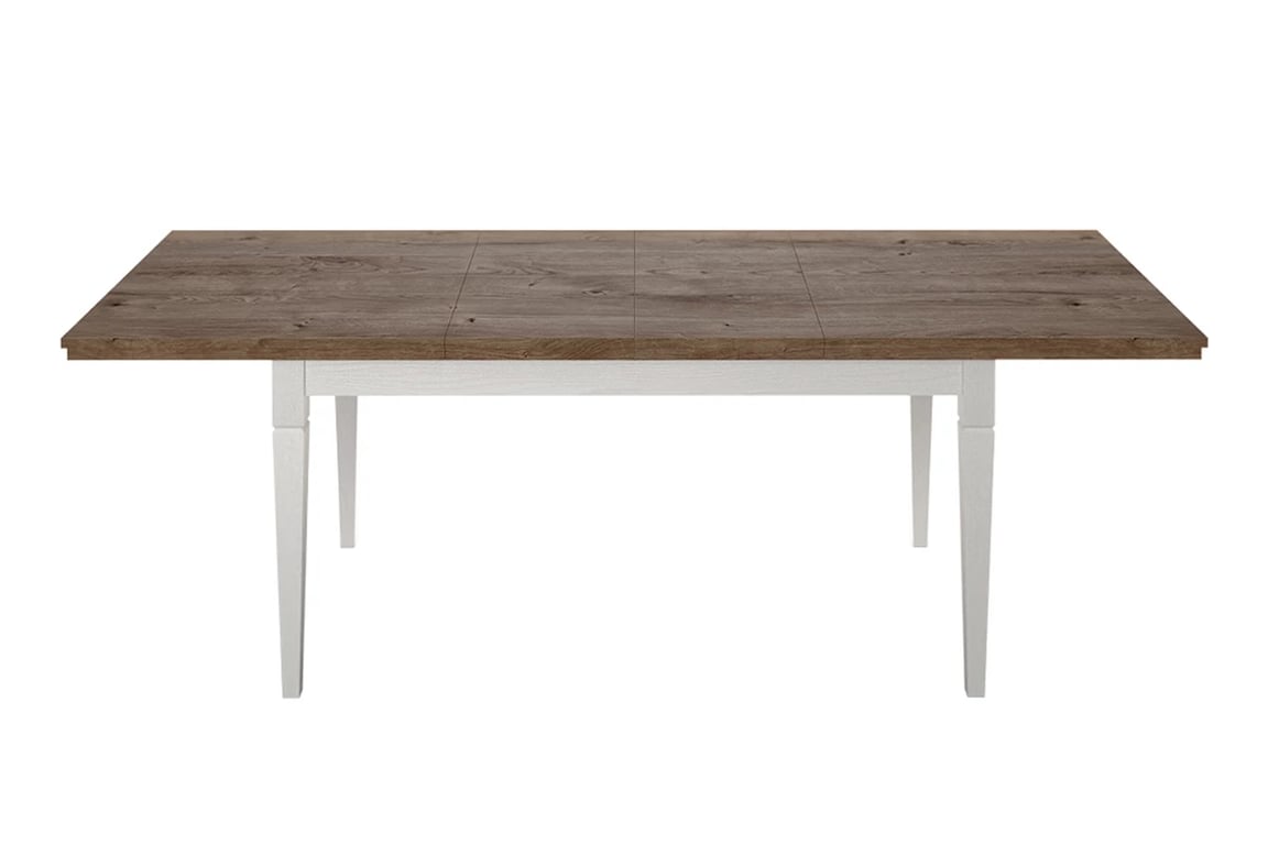 Stůl rozkladany Evora 92 - 160-240x90 cm - abisko ash / dub lefkas Stůl rozkládací do jídelny 