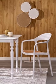 Rozkladací stôl Larco 160-200x90 cm - biely Stôl rozkladany Larco 160-200 x 90 cm - Biely