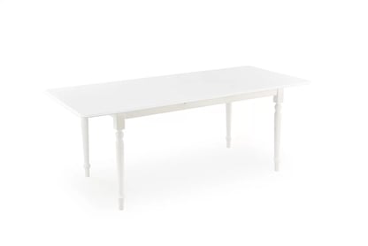 Rozkladací stôl Larco 160-200x90 cm - biely Stôl rozkladany larco 160-200 x 90 cm - Biely