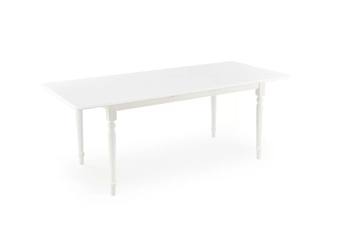 Rozkladací stôl Larco 160-200x90 cm - biely Stôl rozkladany larco 160-200 x 90 cm - Biely