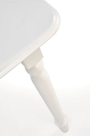 Rozkladací stôl Larco 160-200x90 cm - biely Stôl rozkladany larco 160-200 x 90 cm - Biely