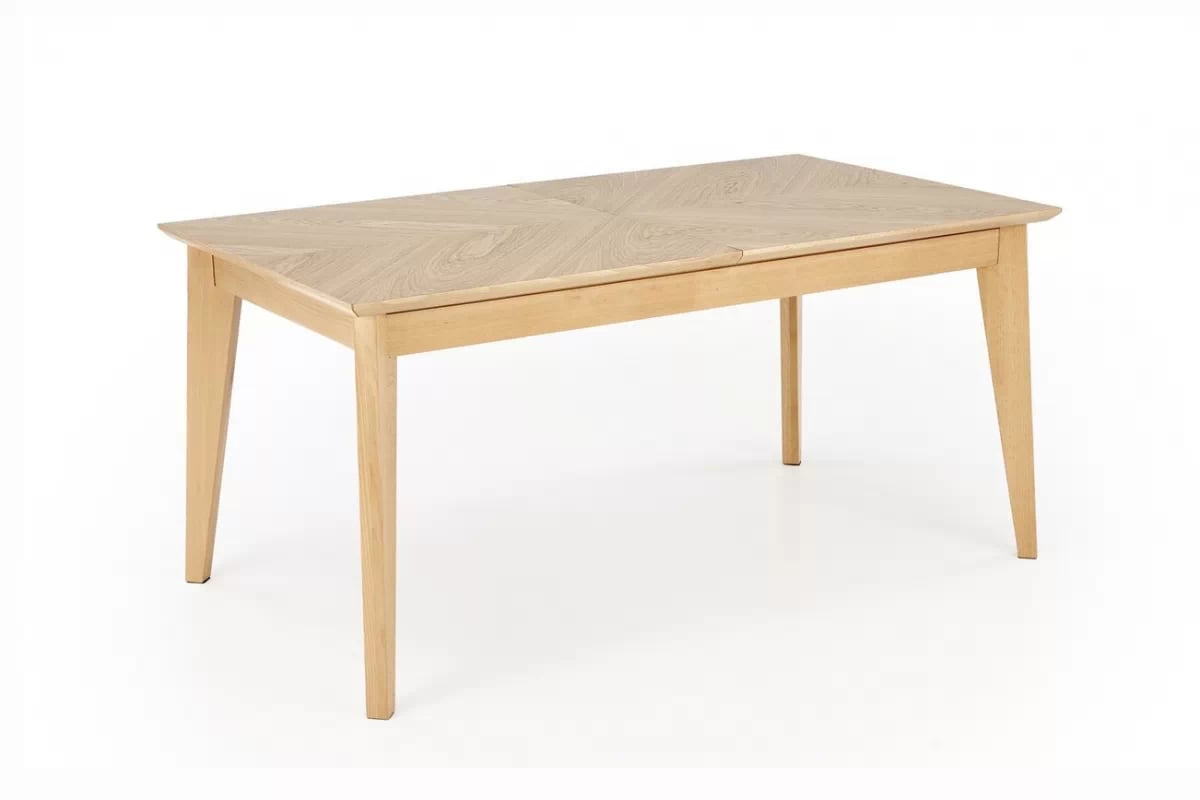 Rozkládací jídelní stůl Liroden 160-240x90 cm dřevěný - přírodní dub Stůl rozkladany Liroden 160-240x90 cm dřevo - dub přírodní