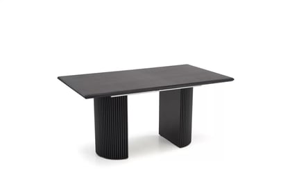 Stôl rozkladany Lorero 160-250x90 cm - Dub prírodné / Čierny