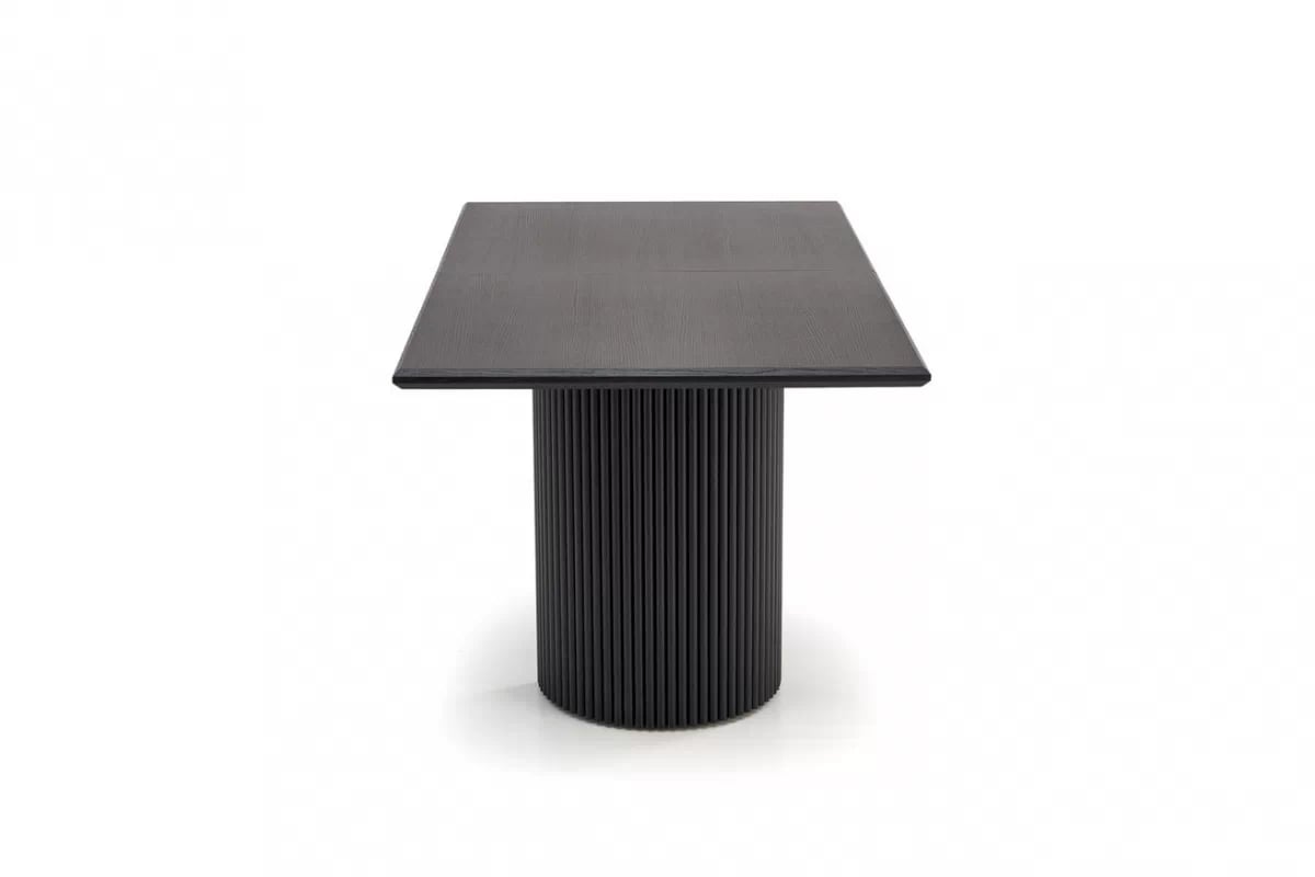 Rozkladací jedálenský stôl Lorero 160-250x90 cm - prírodný dub / čierny Stôl rozkladany Lorero 160-250x90 cm - Dub prírodné / Čierny