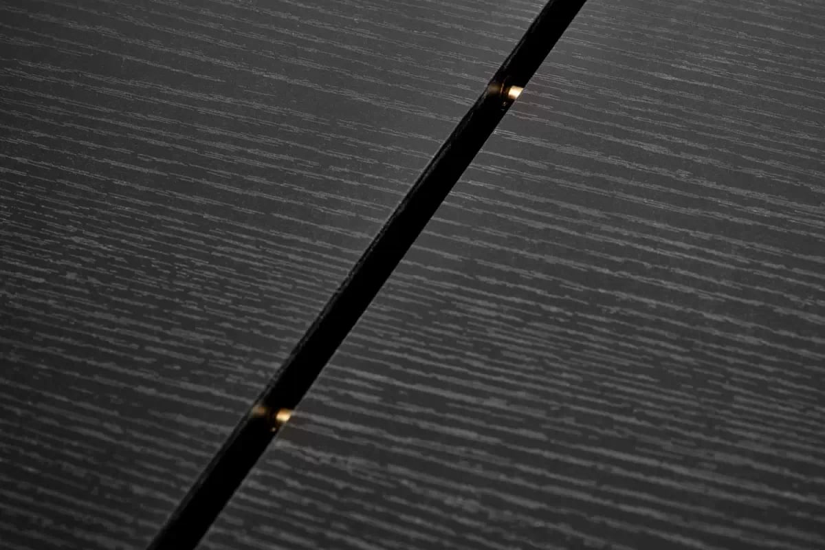 Rozkladací jedálenský stôl Lorero 160-250x90 cm - prírodný dub / čierny Stôl rozkladany Lorero 160-250x90 cm - Dub prírodné / Čierny