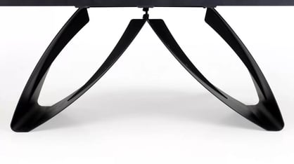 Rozkládací stůl Morvian 180-260x90 cm - ořech / černá Stůl rozkladany Morvian 180-260x90 cm - ořech / černá