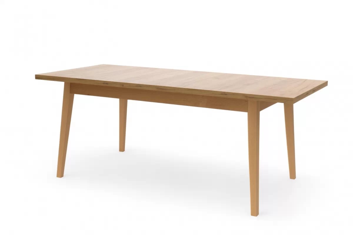 Rozkládací jídelní stůl Paris - 120-160x80 cm - dub craft Stůl rozkladany Paris 120-160x80 cm - dub craft