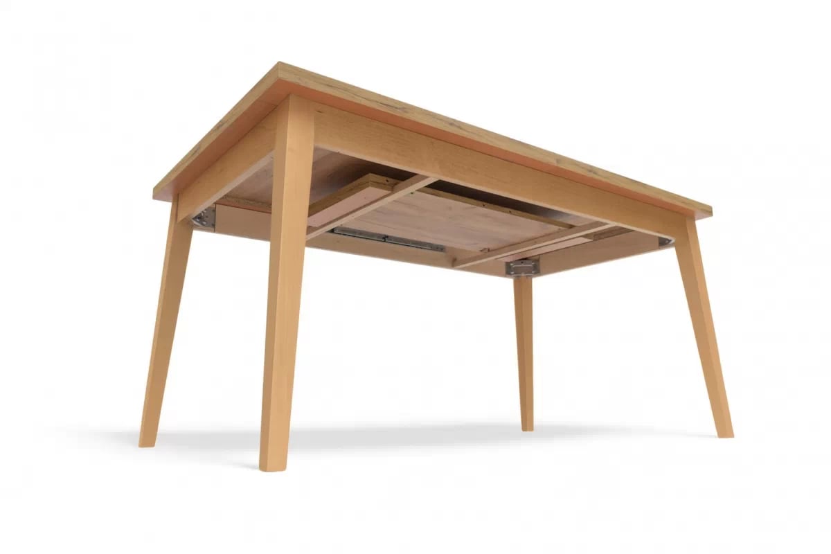 Rozkládací jídelní stůl Paris - 160-200x90 cm - dub craft Stůl rozkladany Paris 160-200x90 cm - dub craft