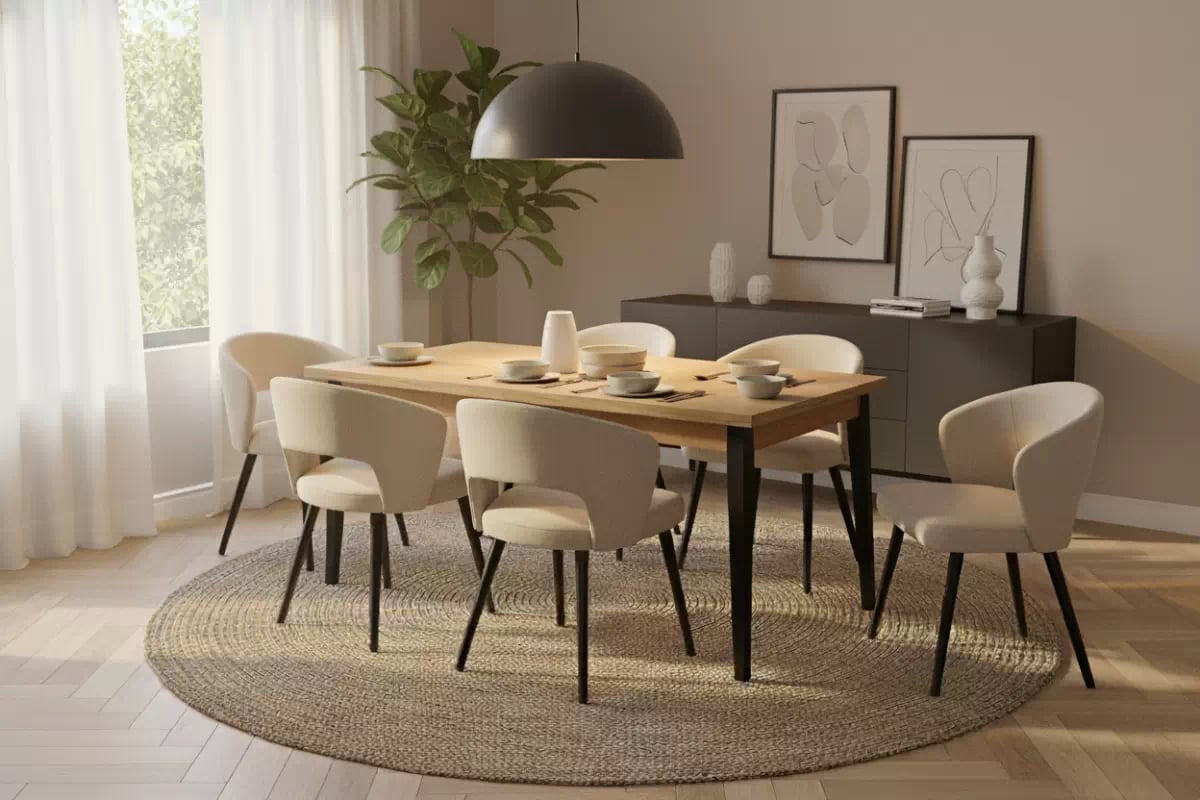 Rozkladací jedálenský stôl Paris 160-200x90 cm Stôl rozkladany Paris 160-200x90 cm