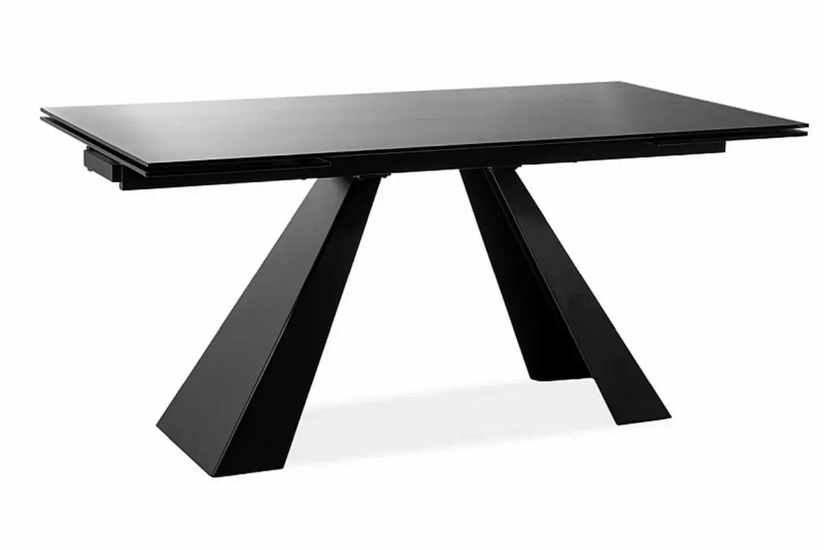 Rozkládací stůl Salvador 160-240x90 cm - černý Stůl rozkladany Salvador 160-240x90 cm - černá