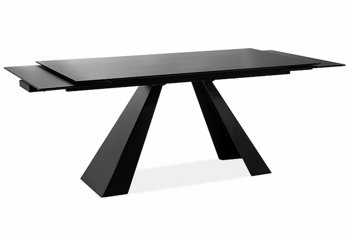 Rozkládací stůl Salvador 160-240x90 cm - černý Stůl rozkladany Salvador 160-240x90 cm - černá
