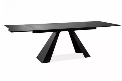 Rozkládací stůl Salvador 160-240x90 cm - černý Stůl rozkladany Salvador 160-240x90 cm - černá
