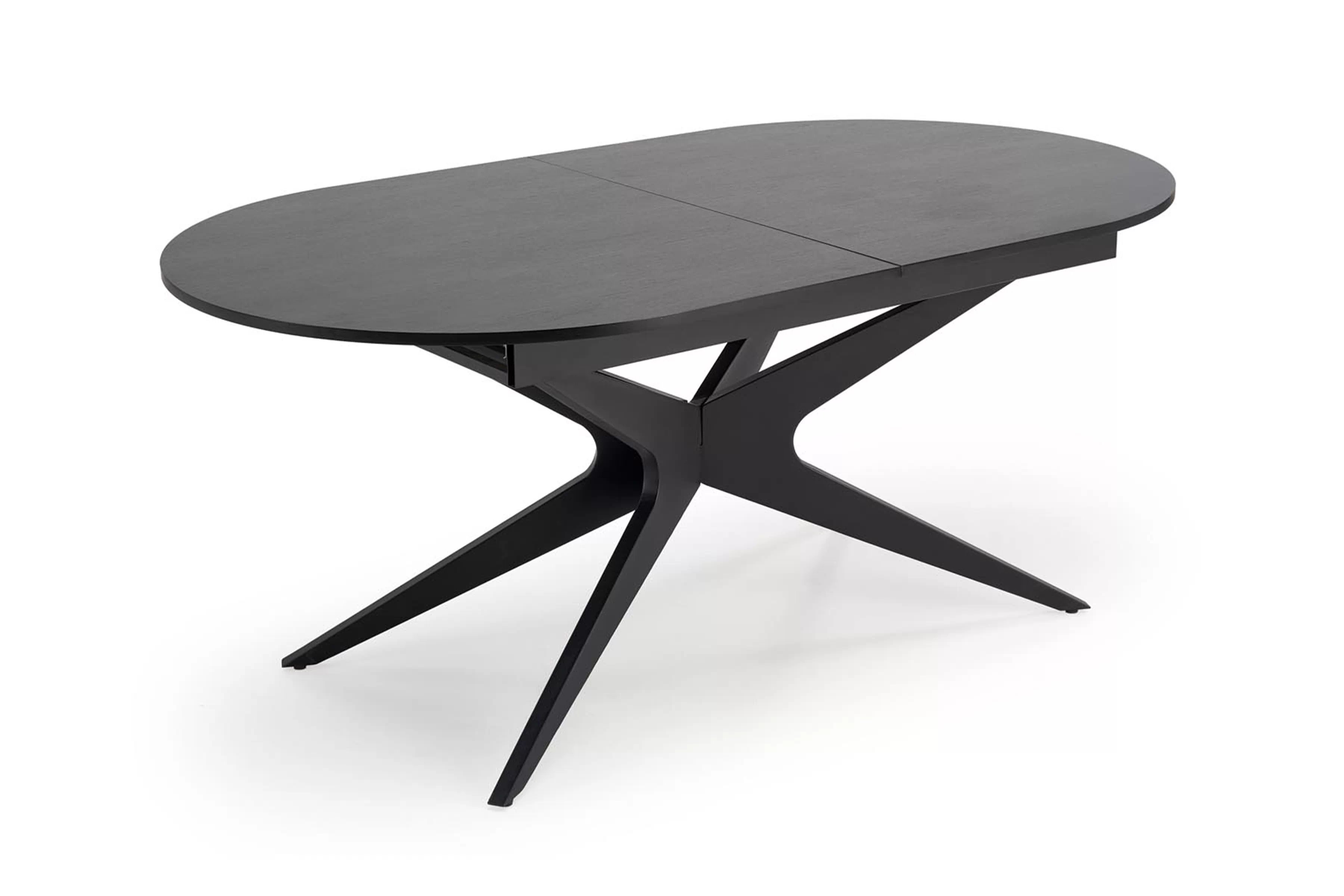 Rozkladací jedálenský stôl Selvio 180-240x100 cm - čierna Stôl rozkladany Selvio 180-240 x 100 cm - Čierny